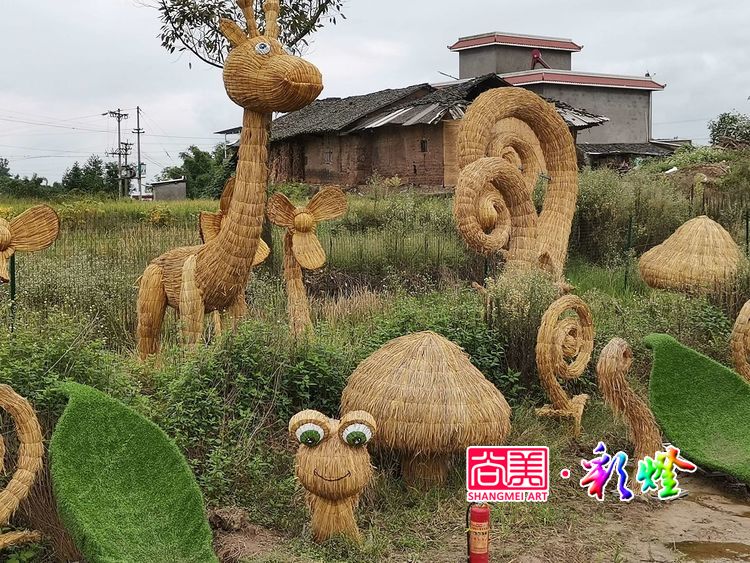 稻草草雕藝術(shù)的特點(diǎn)、工藝和適用場景